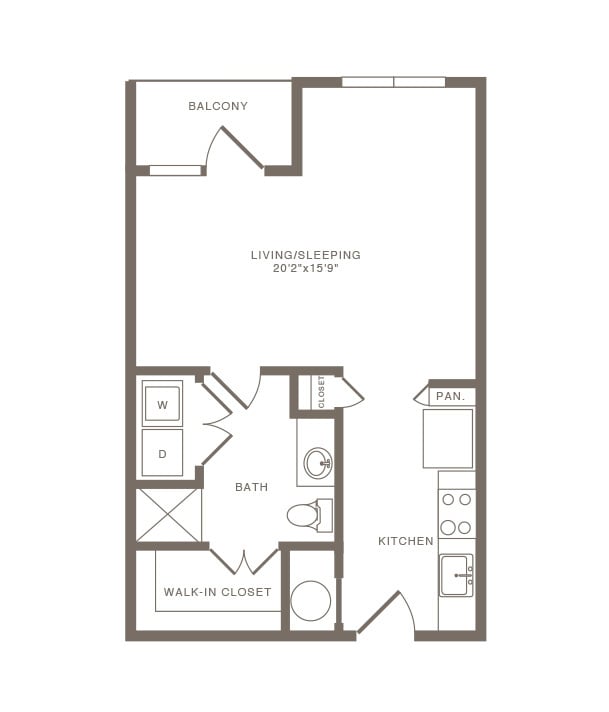 Floor Plan - ZS04 (income restricted)