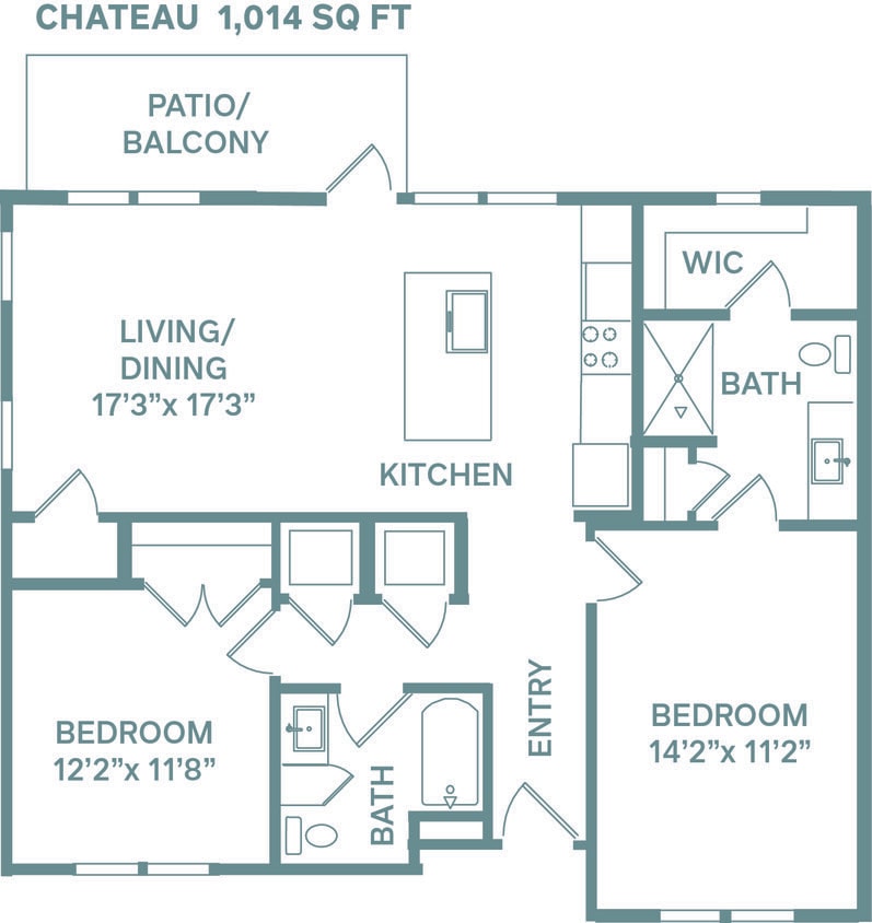 Floor Plan - Chateau (Villa PH2)