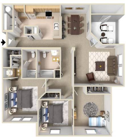 Floor Plan - Clermont