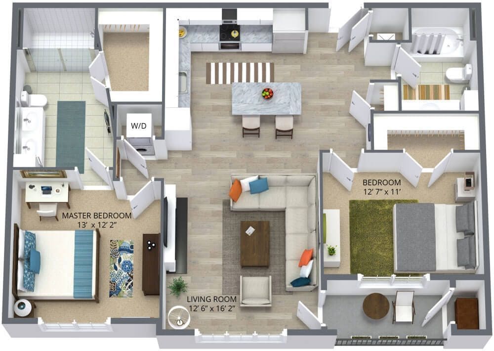 Floor Plan - The Benton