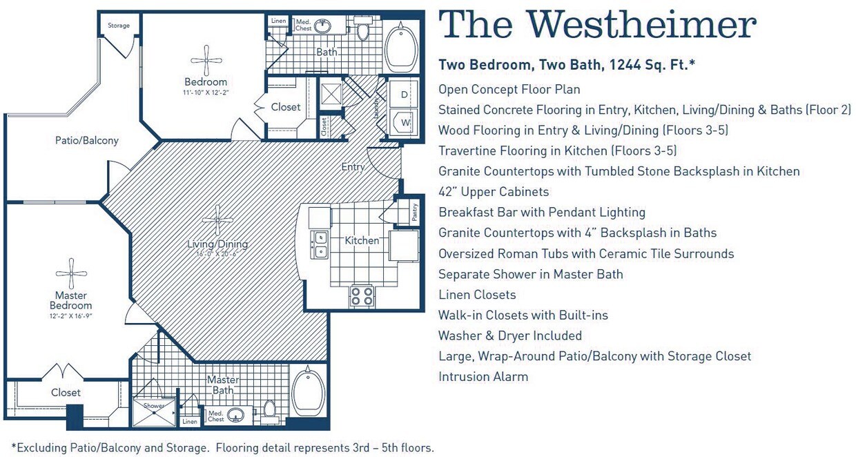 Floor Plan - The Westheimer