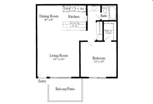 1BR/1BA - Baytree