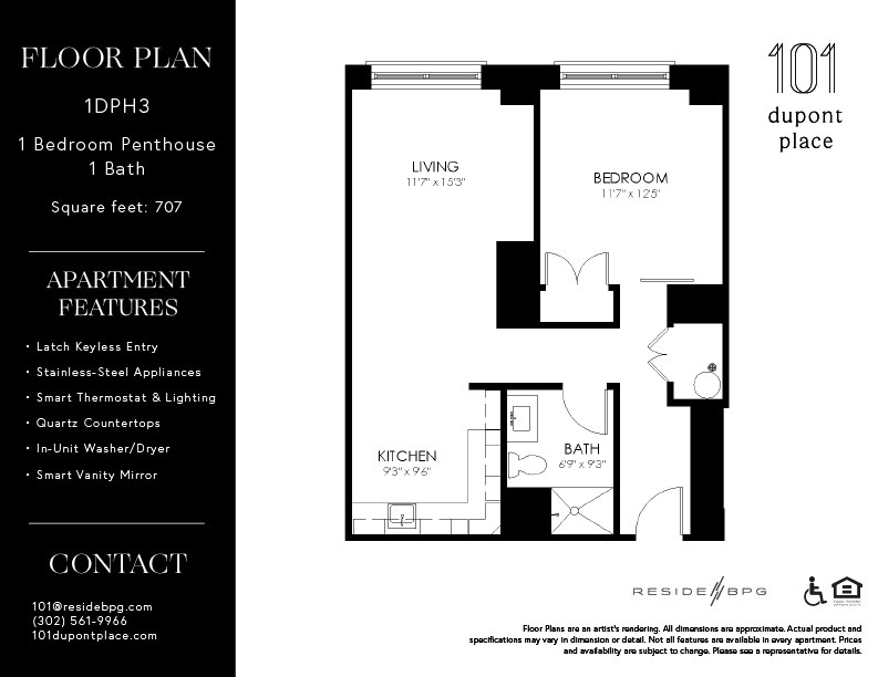 Floor Plan - 1DPH3