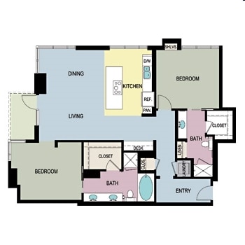 2BR/2BA - B2A