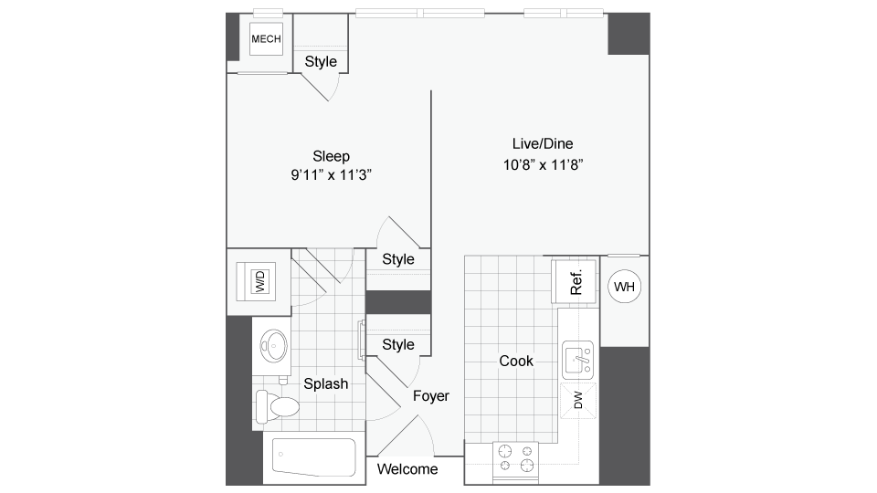 Floor Plan - Franklin Affordable