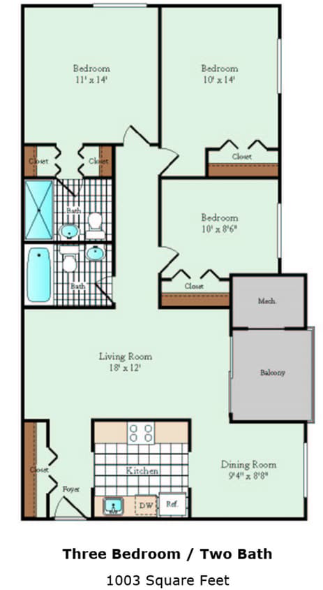 Floor Plan - C2 -RENOVATED