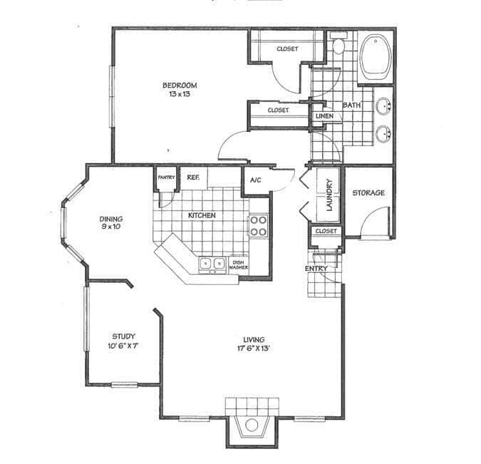 Floor Plan - 1G -Darnah- Bonus Room