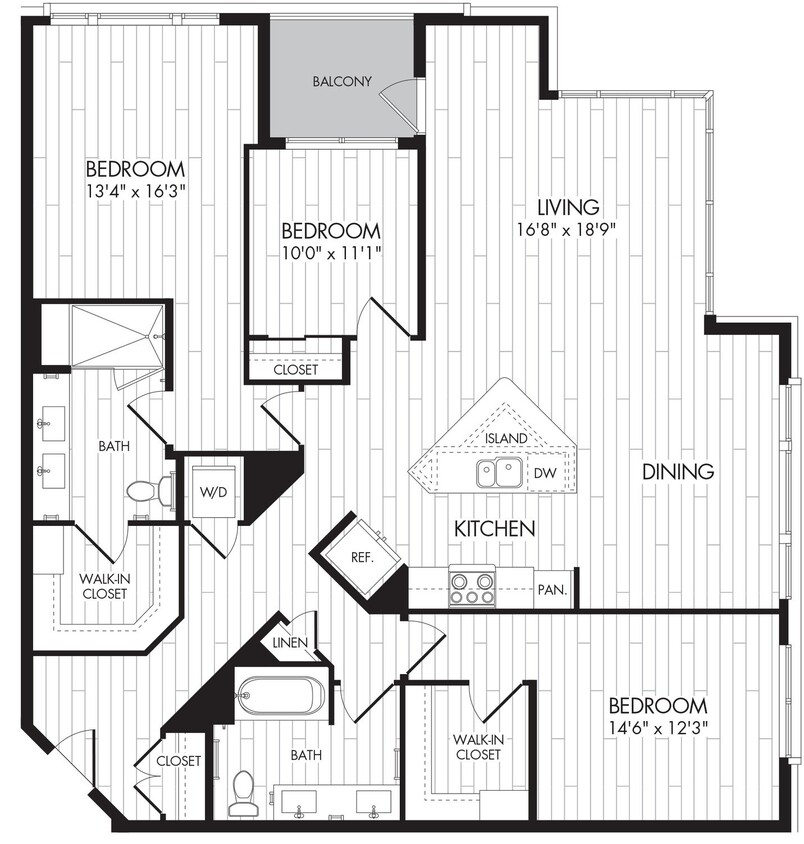 Floor Plan - 7575 - 3F
