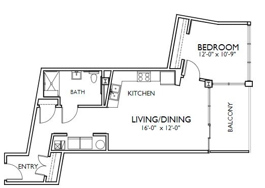 Floor Plan - Unit B