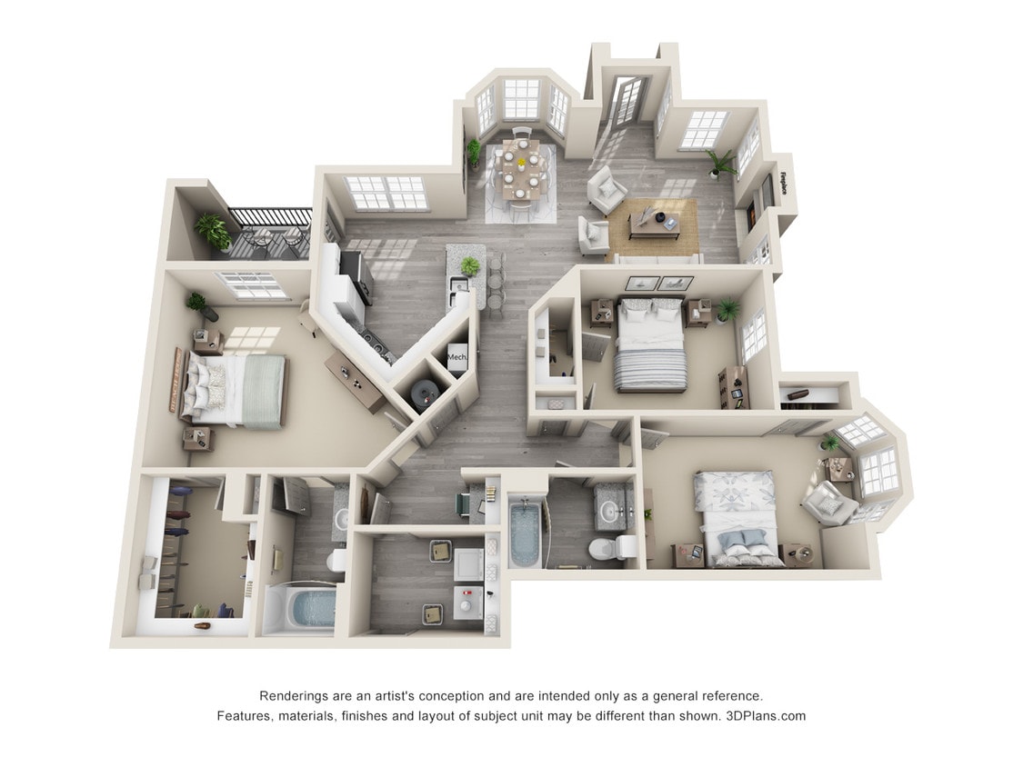 Floor Plan - The Buck Lake Lower