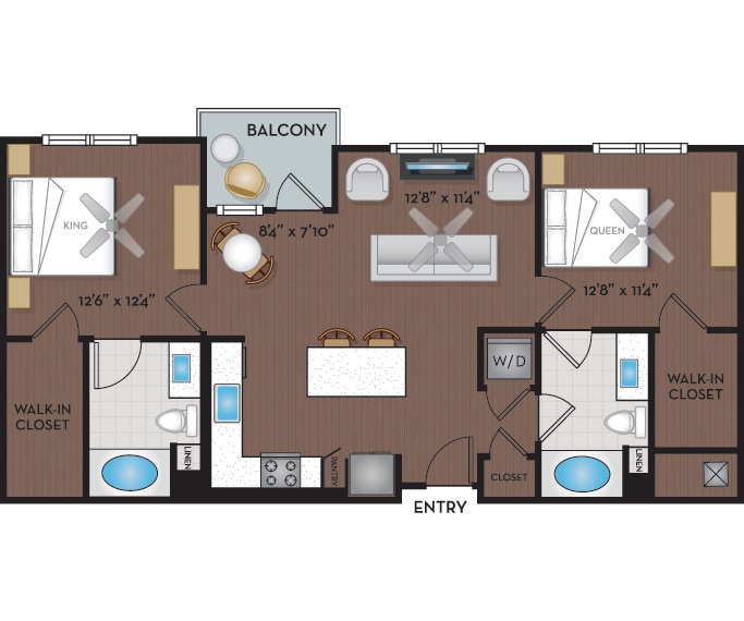 Floor Plan - 22F3A to 22F3C
