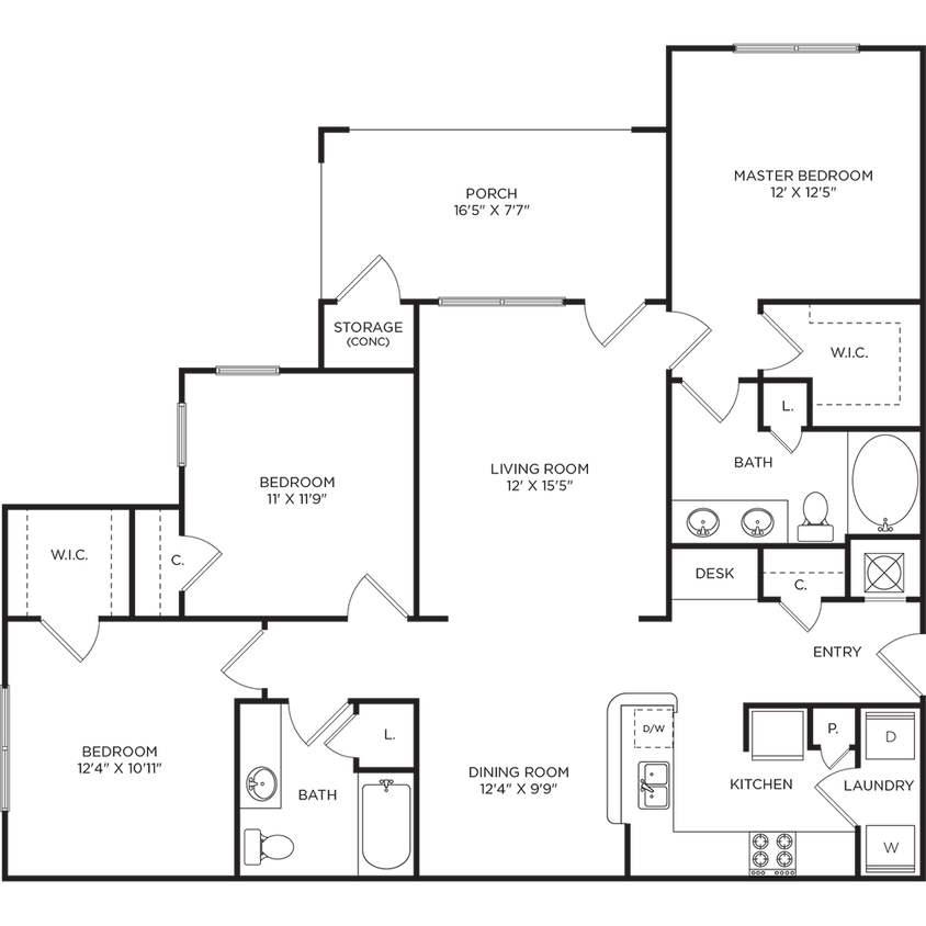 Floor Plan - C1R