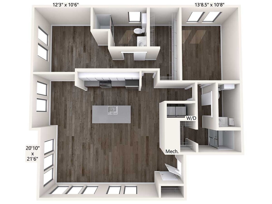 Floor Plan - B6-upgraded