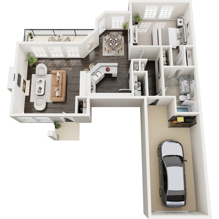 Floor Plan - Deep Ellum