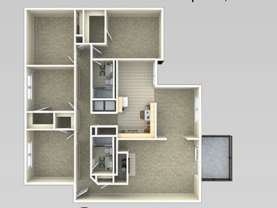 4BR/2BA - The Lodge Elite Plus