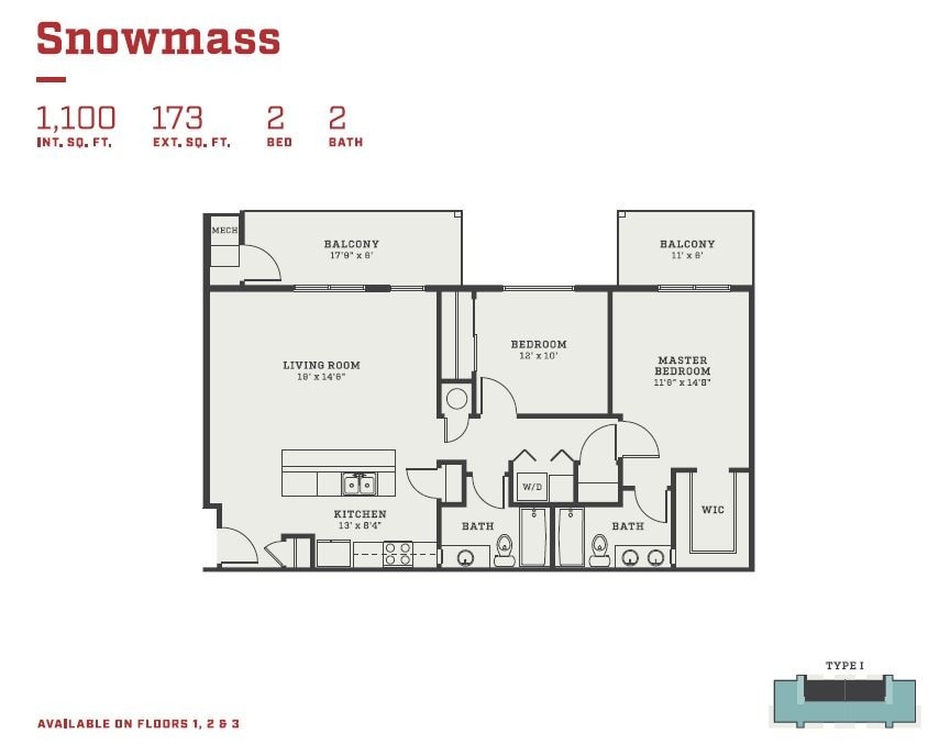 Floor Plan - Snowmass