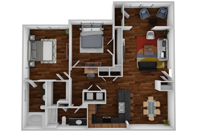 Floor Plan - B - The Stratford