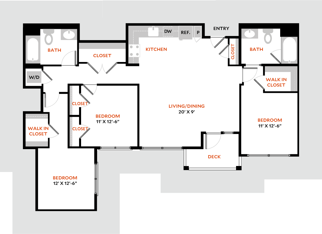 Floor Plan - Plan 3E