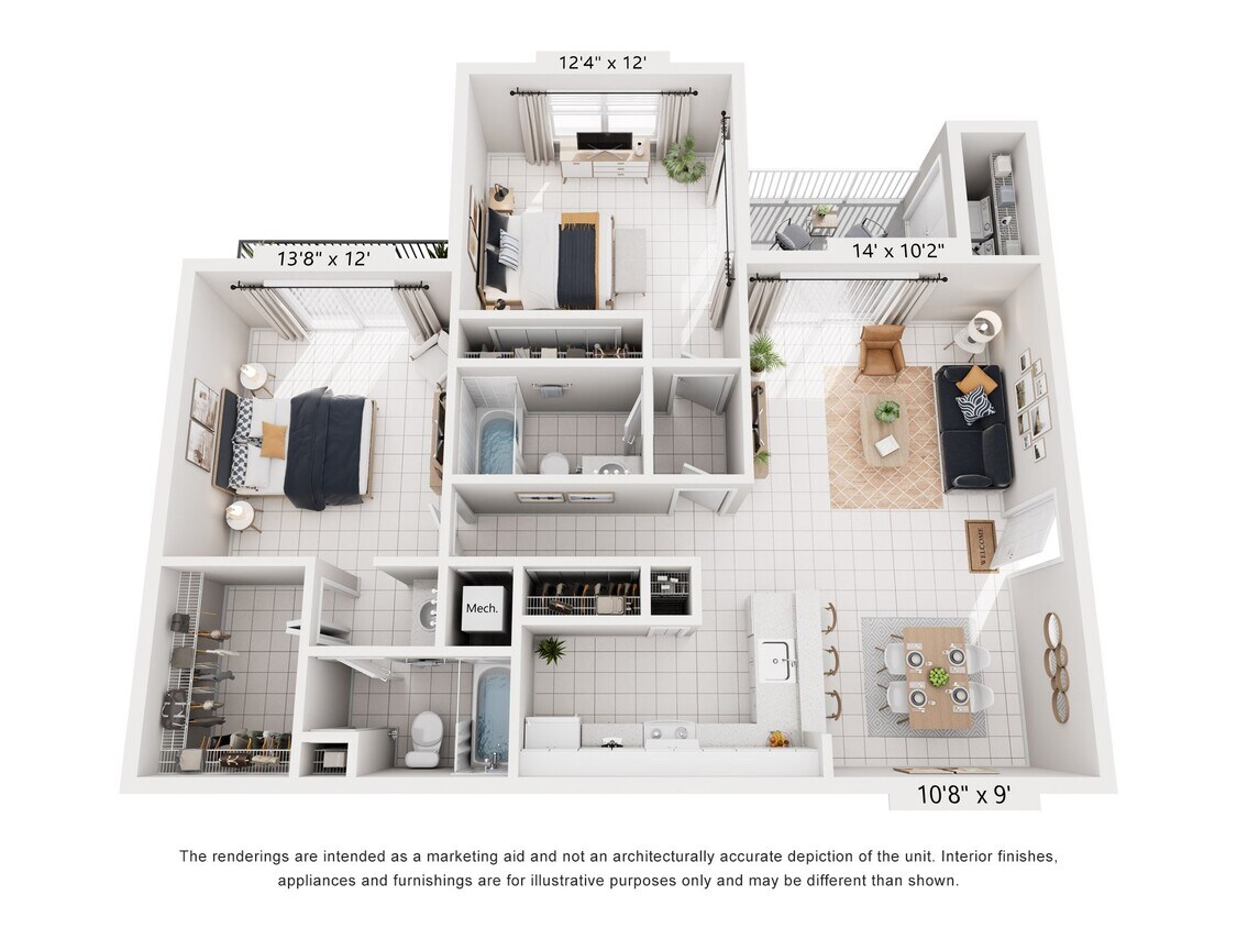 Floor Plan - Model B1