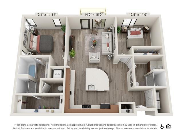Floor Plan - 2E