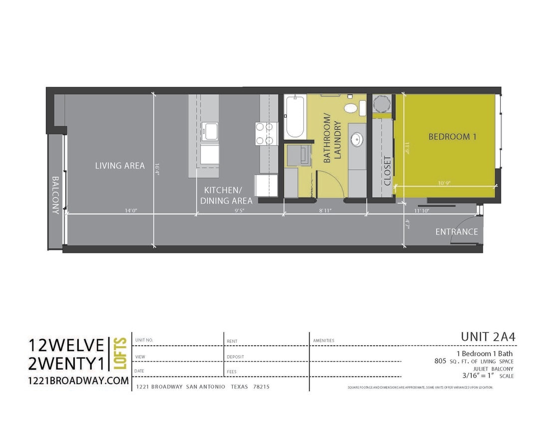 Floor Plan - 2A4