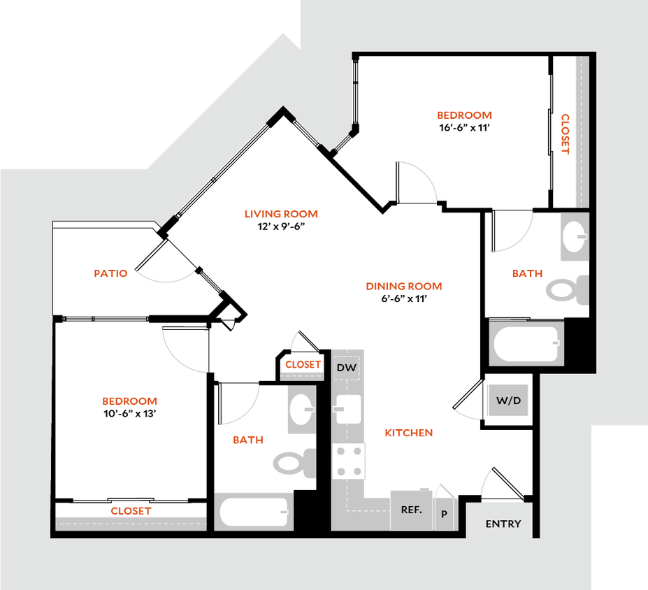 Floor Plan - Plan 2A