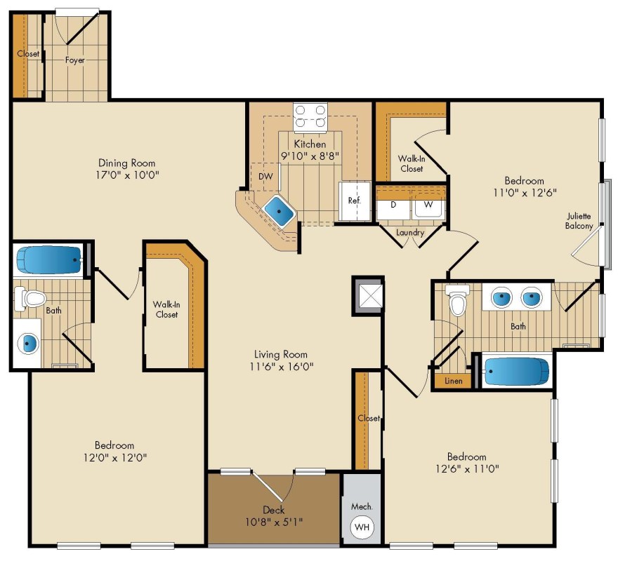 Floor Plan - Tottenham