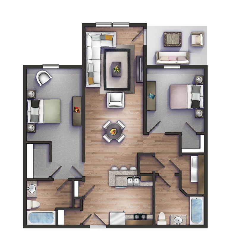 Floor Plan - The Lux