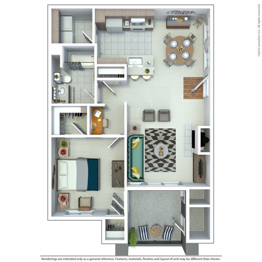 Floor Plan - Residence 1 Luxury