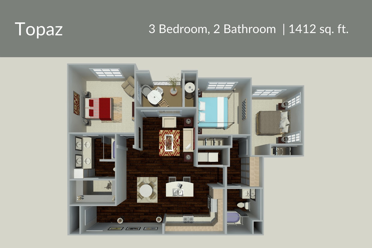 Floor Plan - Topaz