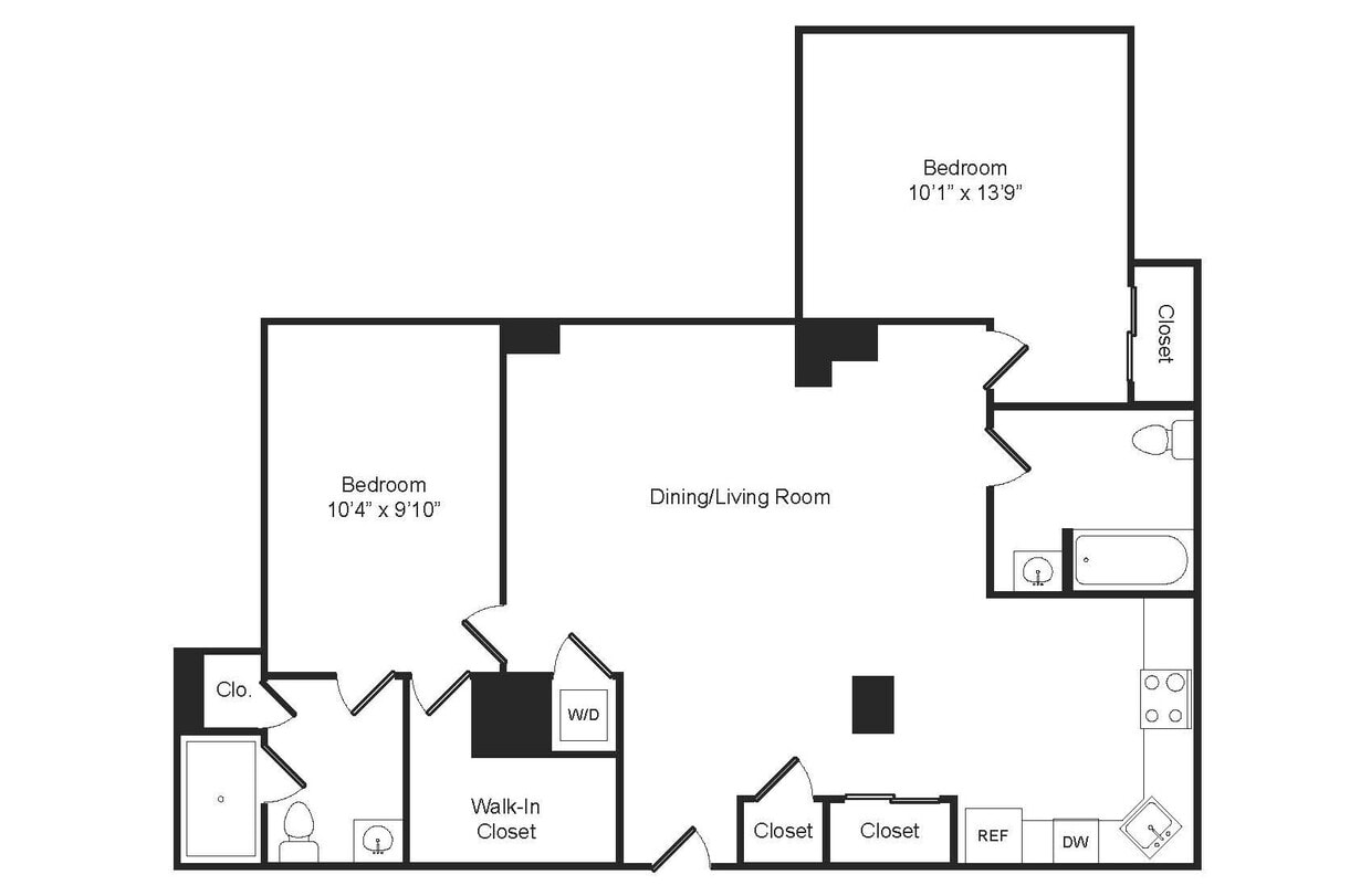 2 Bedroom Split 108 - 2 Bedroom Split 108