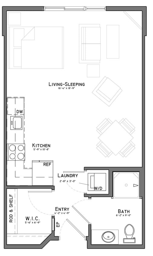 Floor Plan - Willow (A2-55) 