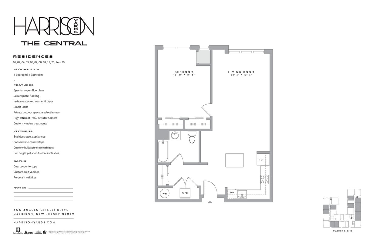 Floor Plan - A1B8