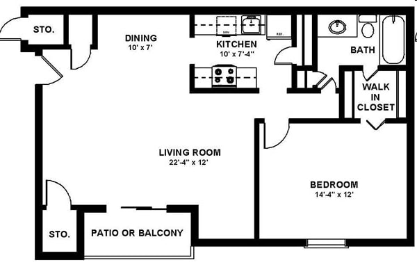 Floor Plan - The Abbey