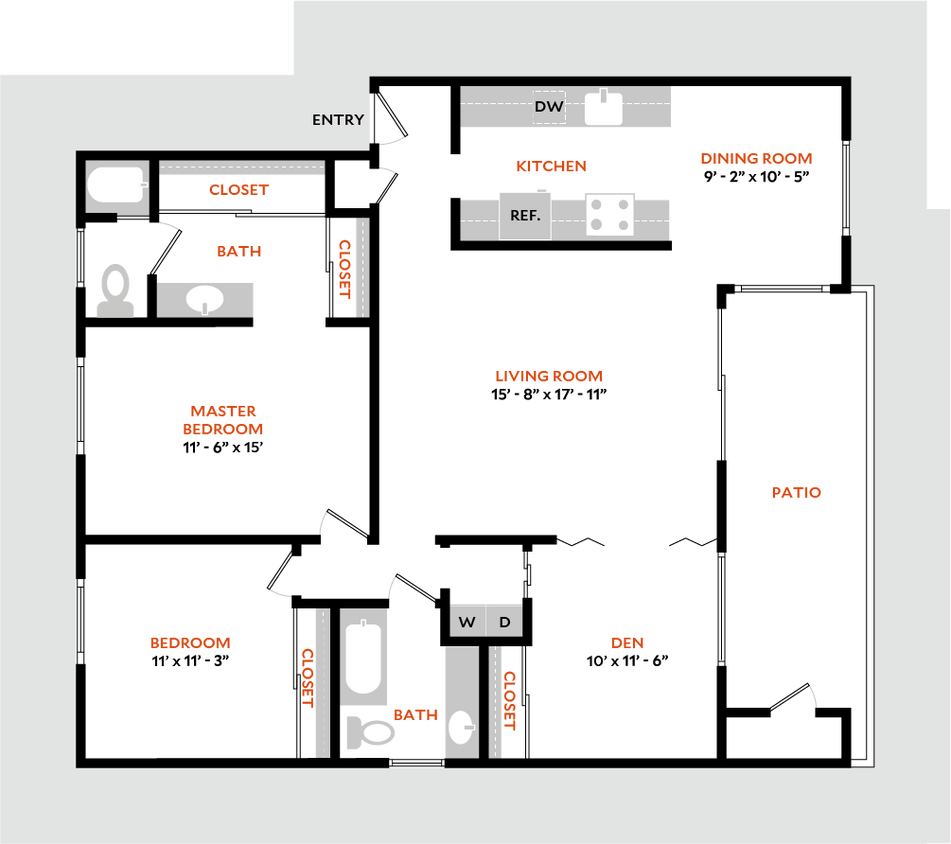 Floor Plan - Plan 2C