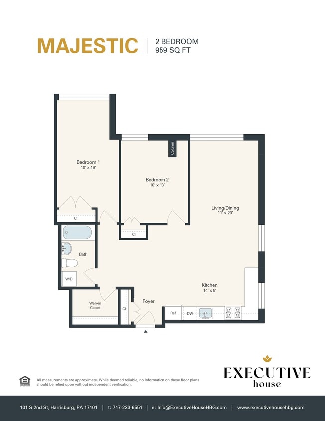 Floor Plan - The Majestic