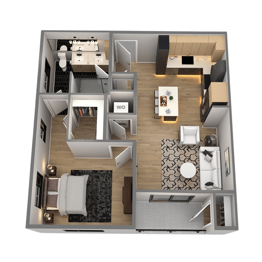 Floor Plan - Bethesda (A2)