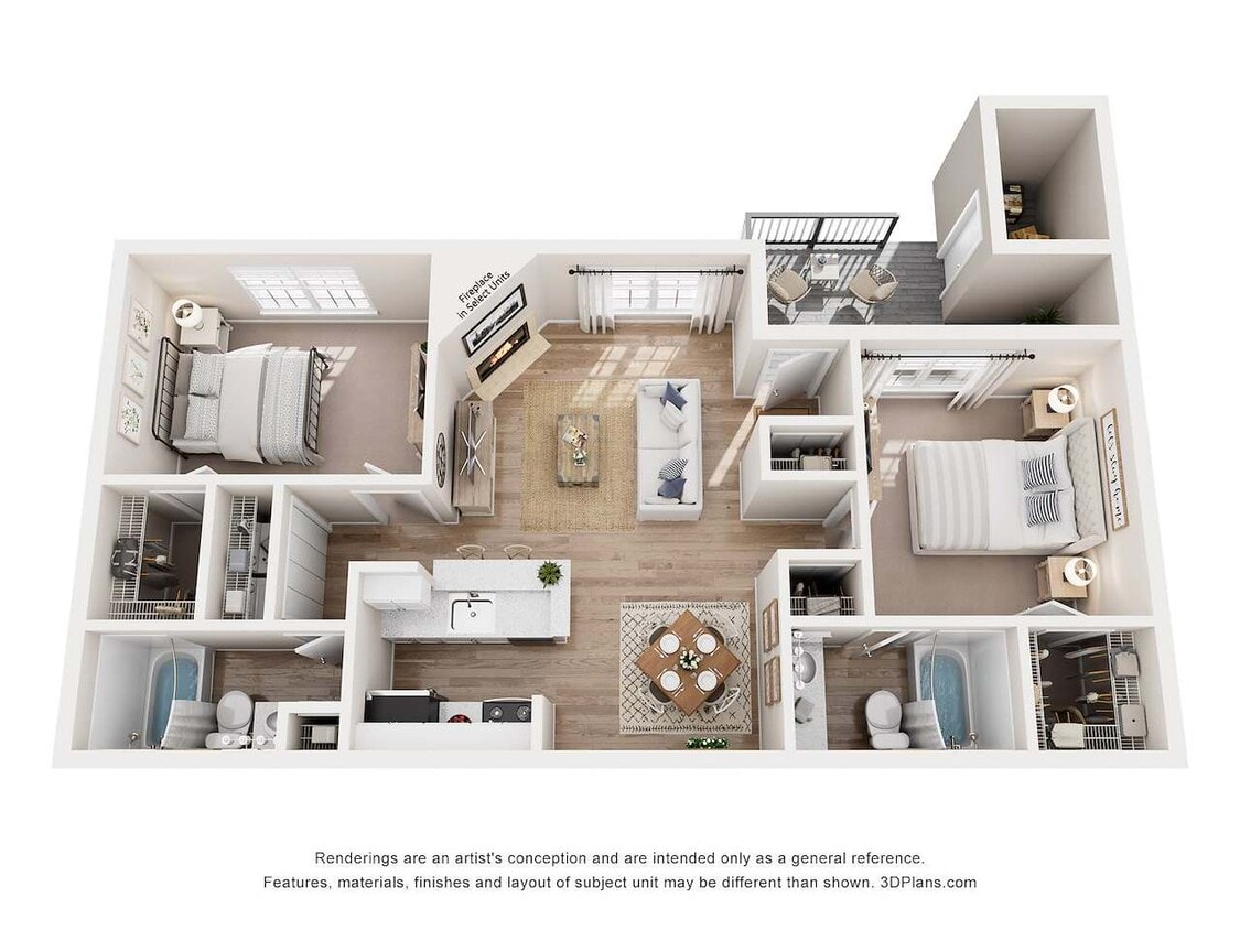 Floor Plan - Renovated Rimini