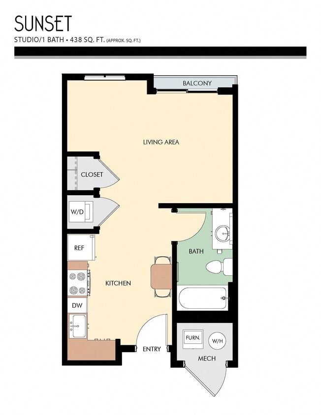 Floor Plan - Sunset