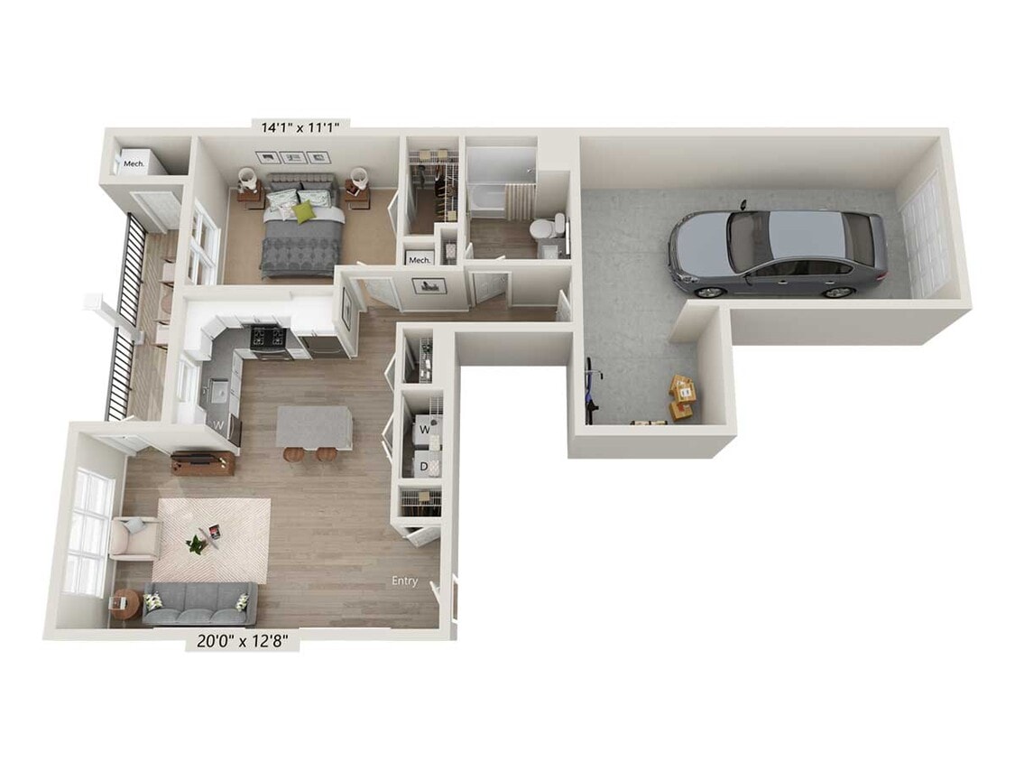 Floor Plan - A1-848