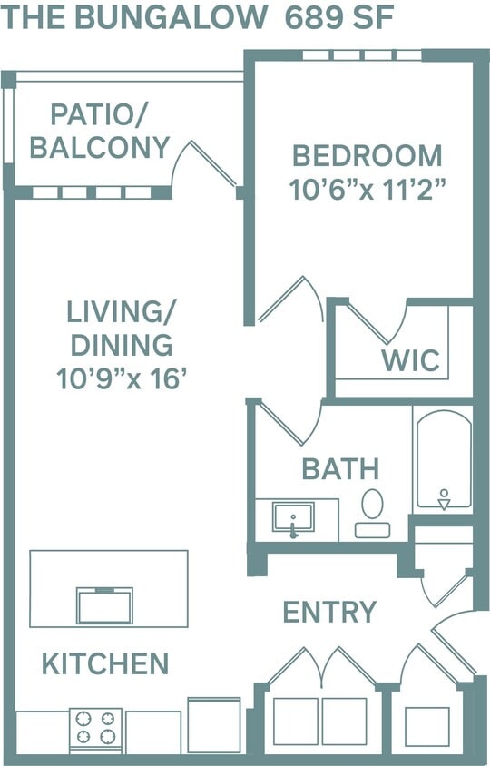 Floor Plan - Bungalow (Classic A1)