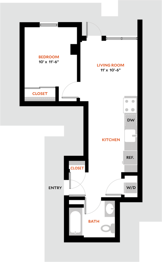 Floor Plan - 1H