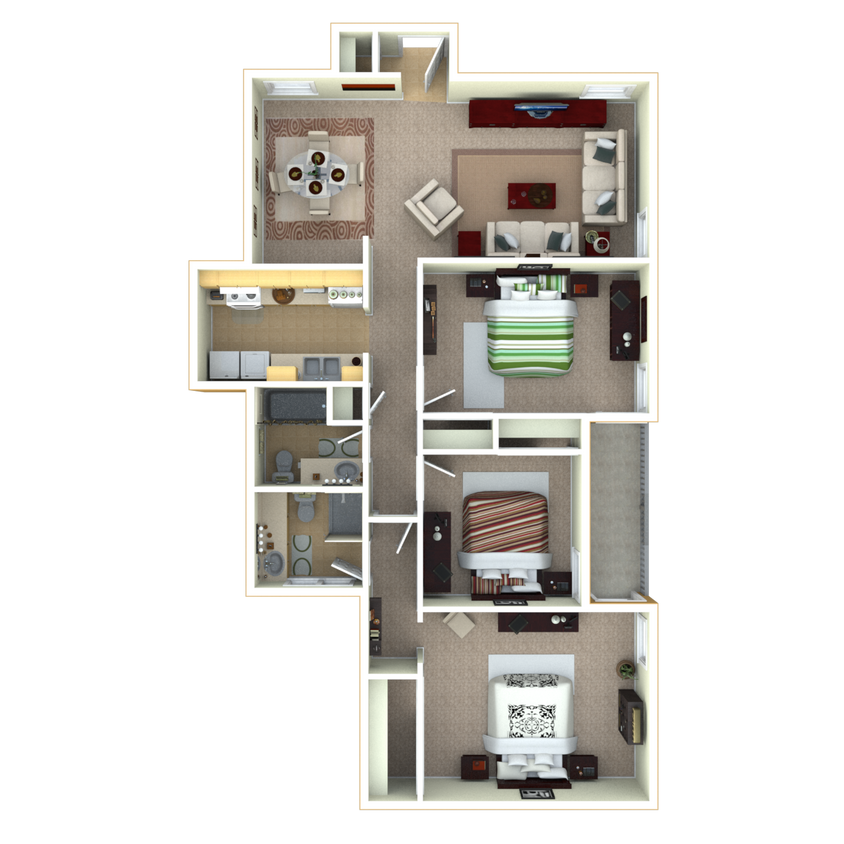 Floor Plan - Beringer