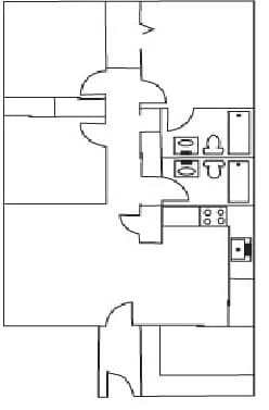 Three-bedroom two baths - Chardonnay