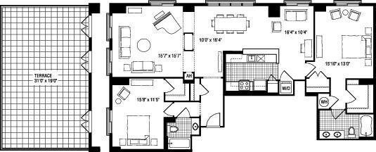 Floor Plan - 2T