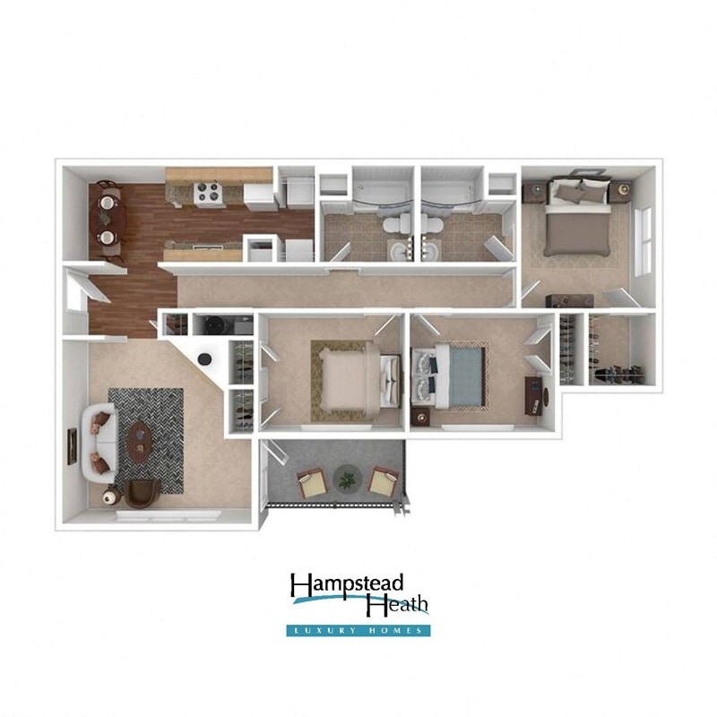 Floor Plan - Renovated Chelsea 3