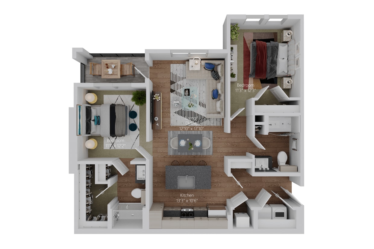 Floor Plan - The Classic+ (Classic B1+)