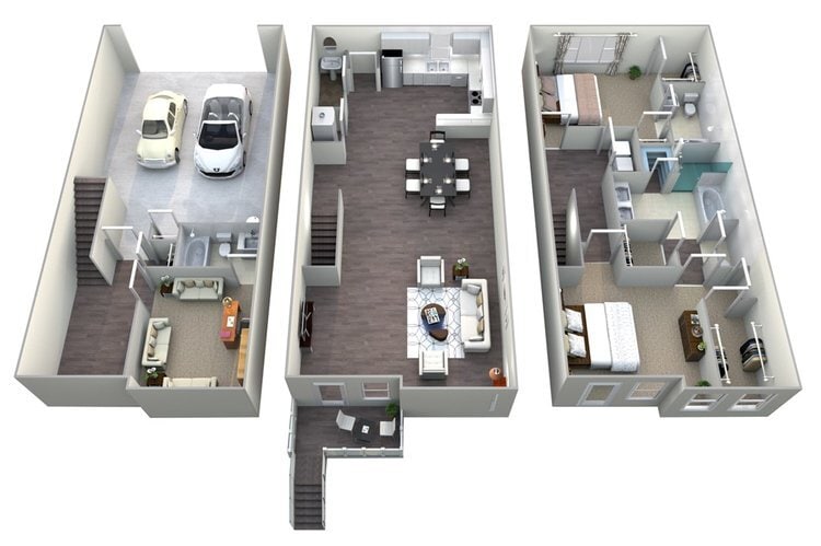Floor Plan - CottageB