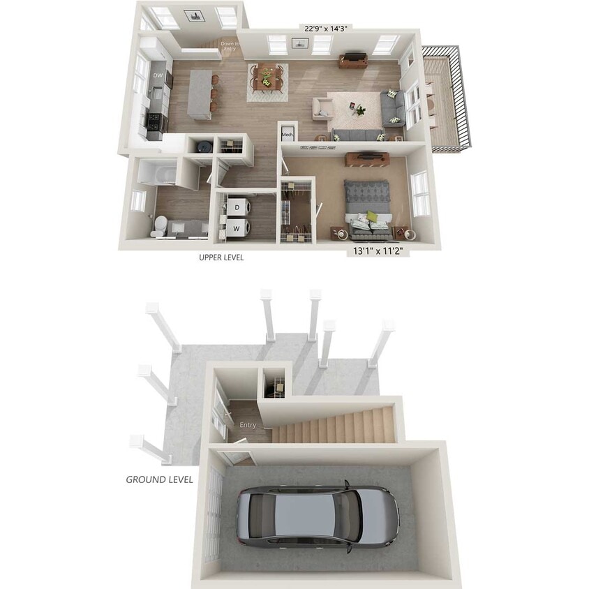 Floor Plan - A4-1114