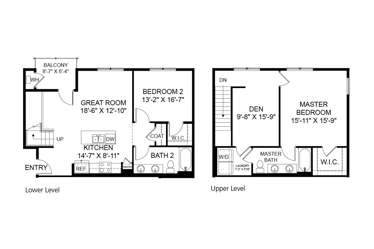 Floor Plan - 2 Bedroom 2C